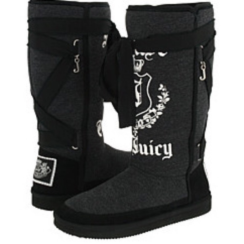 House of Juicy Couture Misty Flannel Boots